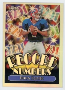 1999 Topps Chrome Doug Flutie Record Numbers Refractor #RN7 Bills - Picture 1 of 1
