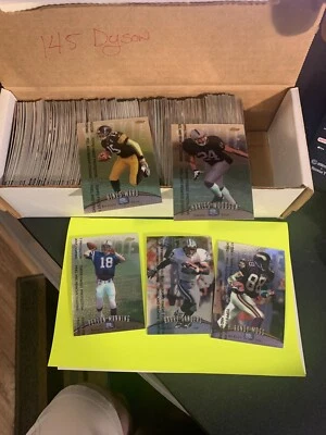 1998 TOPPS FINEST FOOTBALL COMPLETE SET 270 CARDS WITH PROTECTOR MANNING MOSS RC - Image 1 of 3