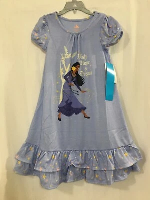 NWT Disney Store Wish Asha Nightgown Nightshirt girls Size 5/6,7/8,9/10 - Image 1 of 4