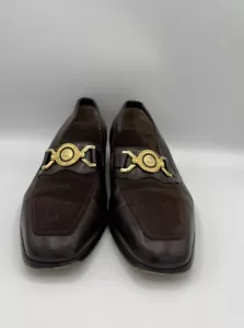 Giorgio Brutini Herrenschuhe Größe 8,5 Braun Leder Halbschuhe - Bild 1 von 5