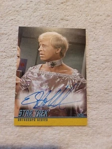 Star Trek TOS 40th Anniversary Series 2 Autograph Card A182 Erik Holland As Ekor - Picture 1 of 1
