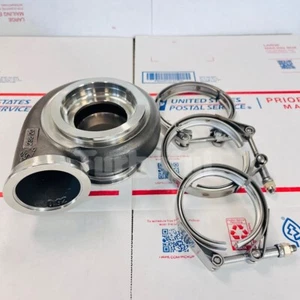 Carcasa de turbina de acero inoxidable para G25-550 A/R 0.92 + rotación estándar banda en V - Imagen 1 de 7