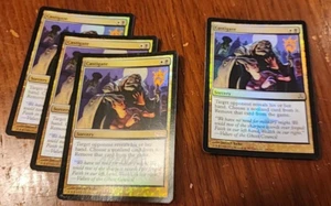 4x FOIL Castigate sorcery cards (1 FNM promo) - NM/VG - Picture 1 of 1