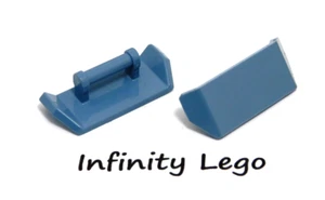 4 LEGO Sand Blue Spoiler with Bar Handle Car Racing Sport (67120 98834) 4 Pieces - Picture 1 of 2