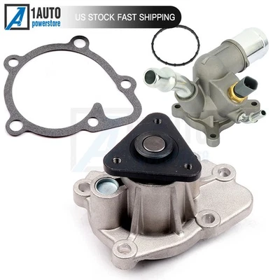 Water Pump Thermostat For 2013-2017 Chrysler 200 Dodge Dart Jeep Renegade Ram - Image 1 of 4