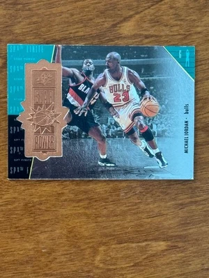 1998-99 Upper Deck SPX Finite #100 Michael Jordan 2519/5400 - Image 1 of 3