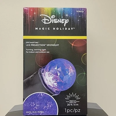 Disney Magic Holiday Enchanting LED Projection Spotlight Christmas 0785215 - Image 1 of 2