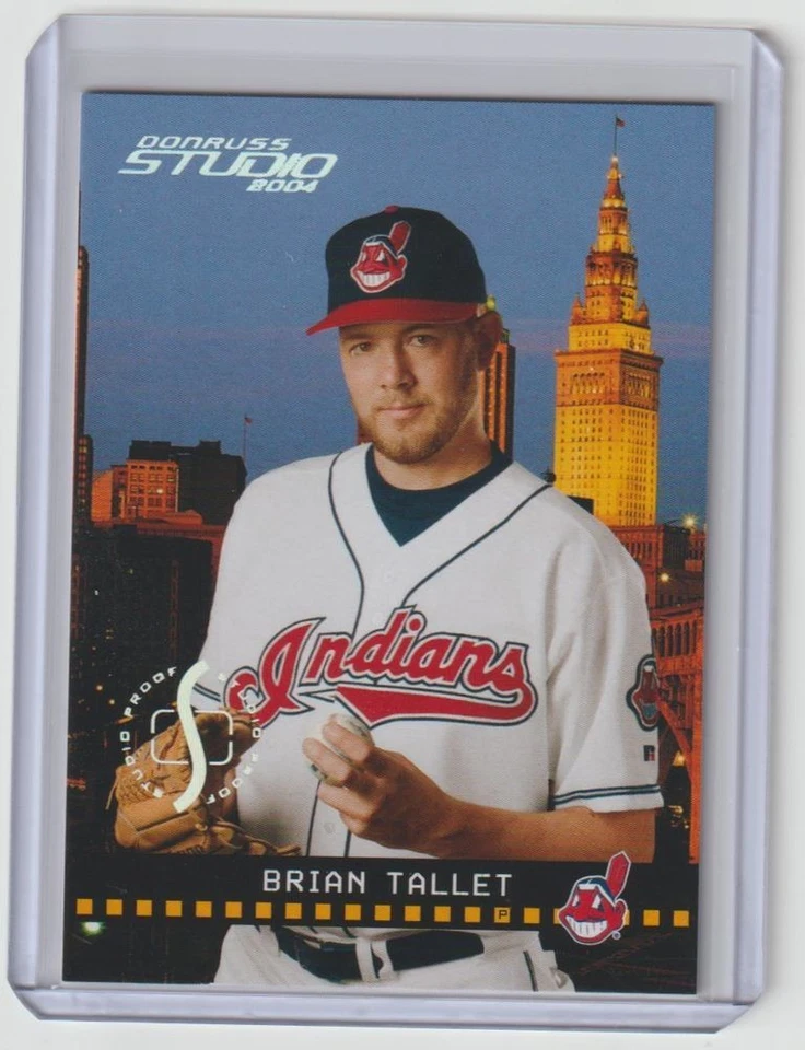 2004 Studio Proofs Silver Brian Tallet Indians #53/100 - Image 1 of 1