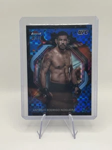 2024 Topps Finest UFC - Rare Antonio Rodrigo Nogueira Blue Checkerboard /49 - Bild 1 von 2