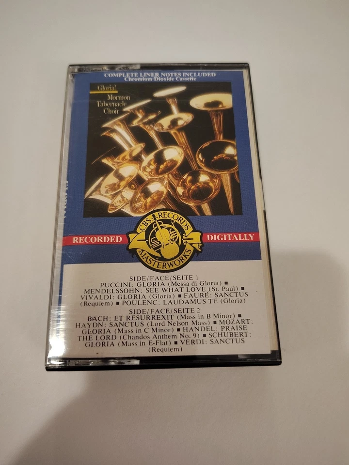 Gloria Mormon Tabernacle Choir (Cassette) 1982 - Image 1 of 3