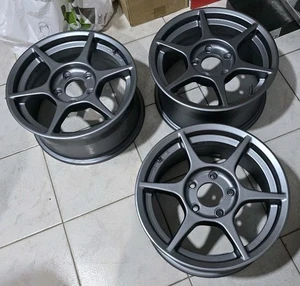 JDM Buddy Club P1 Racing Lightweight 15 7J +45 5x114.3 Kosei Original Japan EK9 - Foto 1 di 10