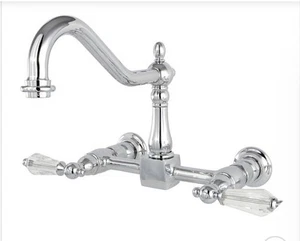 Wilshire Wall Mount Bridge Kitchen Faucet - Polished ChromeKS1241WLL - Picture 1 of 2