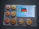 TOP Liechtenstein Euro Proben Kursmünzensatz im Blister! KMS! € Probe!