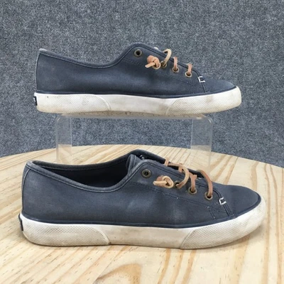 Zapatos Sperry Top Sider para mujer 7,5 M Pier View zapatillas azules con cordones bajos STS95129 Foto 1 de 4