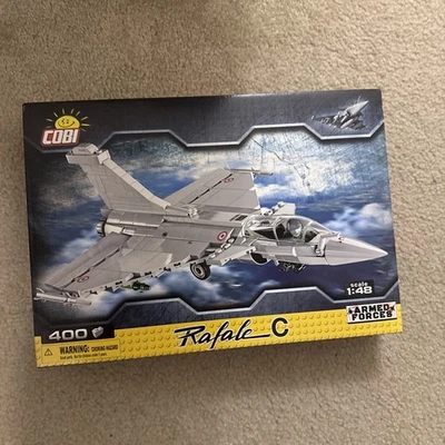 COBI Armed Forces Dassault Rafale C Fighter Aircraft 1:48 Model Block Set # 5802 - Image 1 of 4