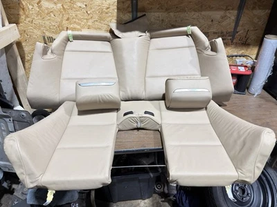 BMW E46 Convertible Rear Seat Back Upper Tan Beige 00-06 323ci 325ci 328ci 330ci - Image 1 of 4