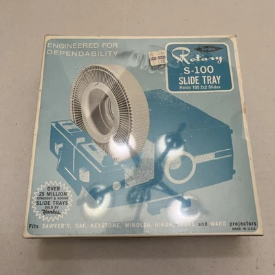 Focal Rotary Tray In Album With Index And Label Holds 100 2 X 2 Slides - Image 1 of 3