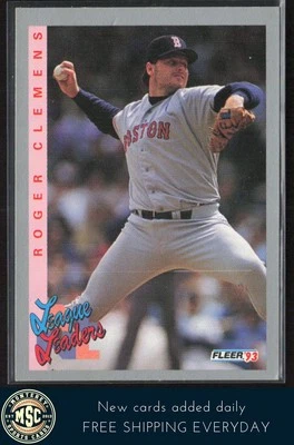Roger Clemens 1993 Fleer #348 NM-MT OR BETTER Boston Red Sox - Image 1 of 2