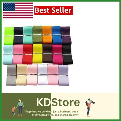 20-Color Assorted Grosgrain Ribbon Bulk Pack (20 Yards Each) - Image 1 of 2