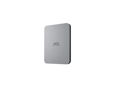 LaCie STLP2000400 2 TB Portable Hard Drive External Moon Silver USB 3.1 Type C - Image 1 of 4