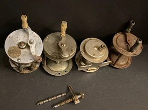 7 Reels Lot Vintage Zebco 33 South Bend Fishing Reel, Black Claw, NY Club -  USA - Picture 1 of 16