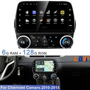 Android Car GPS Navigation Wifi Radio 6G+128G 8'' For Chevrolet Camaro 2010-2015 - Imagen 1 de 12