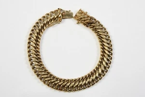 Q36Z07- Gold 585 14kt Armband - Picture 1 of 12