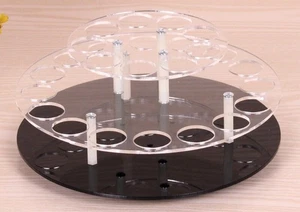 Estante de exhibición acrílico lápiz labial esfera mármol bola transparente estantes \ - Imagen 1 de 1