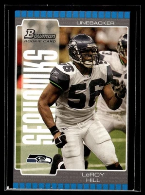 2005 Bowman Leroy Hill Rookie Seattle Seahawks #253 - Image 1 of 2