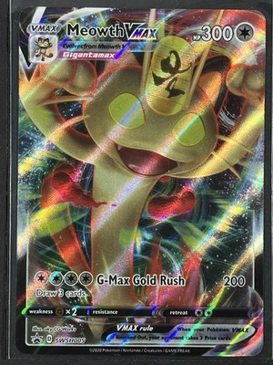 Meowth VMAX #SWSH005 SWSH: Sword & Shield Promo Cards 250010 - Image 1 of 2