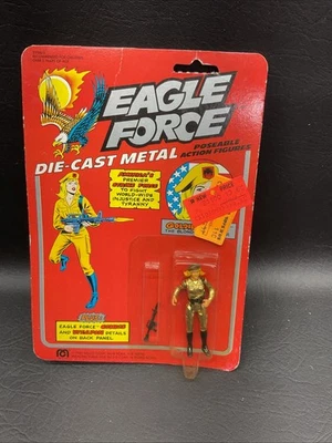 Mego Eagle Force Goldie Hawk  MOC MIP 1981  - Image 1 of 4