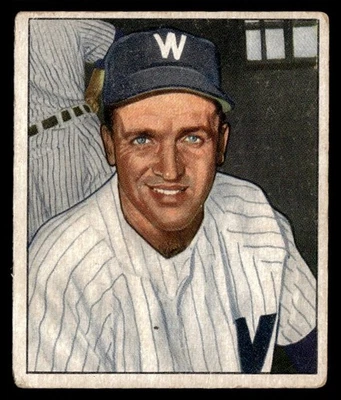 1950 Bowman Mickey Harris - Washington Senators #160 - Image 1 of 2