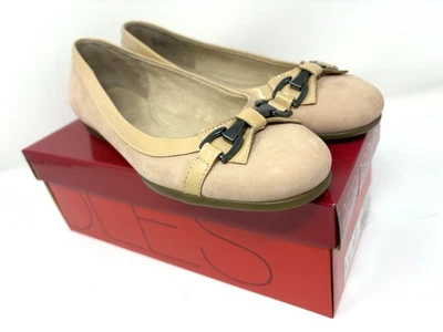 Аэрозоли женщин розовый замши BECCARAT балет плоский 9 М новый - Изображение 1 из 4