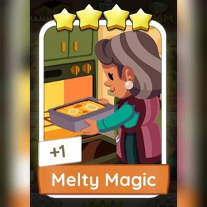 1 x Melty Magic (⭐️⭐️⭐️⭐️⭐️) - set 12- Bon Appetit Album Mono_po_ly_go Sticers - Bild 1 von 1