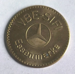 Sindelfingen - Daimler-Benz - Essensmarke - Messing - 30 mm - - Bild 1 von 2
