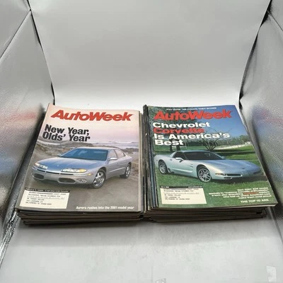 2000 AutoWeek Magazines Lot Of 50 Jan-Dec Year - Image 1 of 4