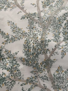 Sanderson Options Green & White Reversible Double Duvet Cover & 2 Pillow Cases - Picture 1 of 10