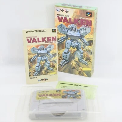 VALKEN Assault Suits Super Famicom Nintendo 2148 sf - Image 1 of 4