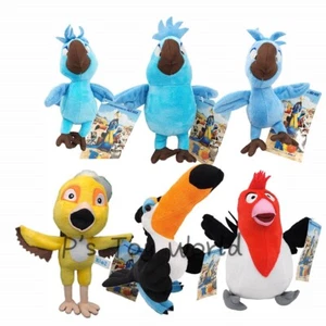 5pcs Rio the Movie Baby Carla Bia Tiago Pedro Rafael Nico Plush Doll Figure Toy - Picture 1 of 9