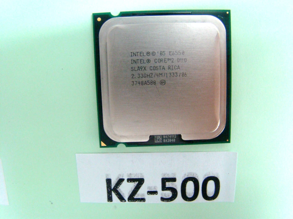 Intel Core 2 Duo E6750 SLA9v Costa Rica 2,33GHZ/4M/1333/06 #KZ-500 - Image 1 of 1