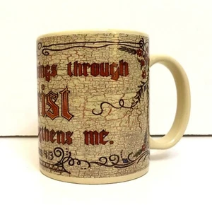 Tazza da caffè Linyi Dicksons Inc Philippians 4:13 - Foto 1 di 6