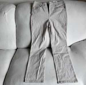 style & co Straight High Rise Tummy Control Stonewall Size 10 - Picture 1 of 8