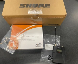 Shure ULXD1-H50(534-598) Wireless Transmitter & Point Source Headset Mic - Picture 1 of 6