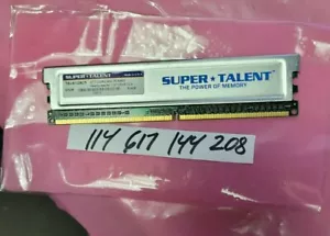 1GB PC2-6400 DDR2-800MHz non-ECC Unbuffered CL5 240-Pin DIMM Single Rank - Picture 1 of 1