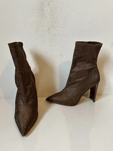 ALDO Dove Embellished Boots Size UK 6 EU 39 - Picture 1 of 14