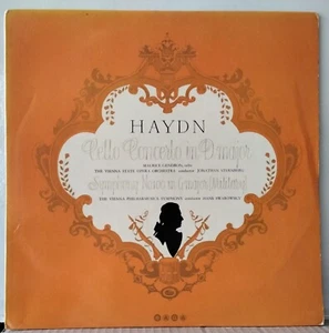 SAGA XID 5229 UK HAYDN CELLO CONCERTO; SYMPHONY NO 100 GENDRON SWAROWSKY 1964 LP - Picture 1 of 3