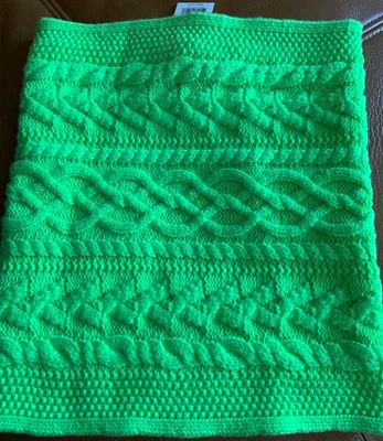 Polo Ralph Lauren knit infinity Brilliant wool blend Scarf NWT one youth7-16 - Image 1 of 4