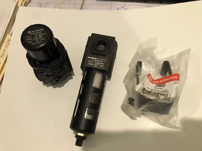 Norgren EXCELON Pneumatic Filter F72G-3AS-001, Regulator R72G-2AS-007, Brkt 4224 - Image 1 of 4