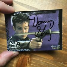 Danny Strong * HAND SIGNED AUTOGRAPH * Buffy the Vampire Slayer trading card IP