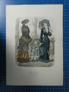 Der Bazar Illustrirte Damen Zeitung 1.April 1882 38x26cm O-3085